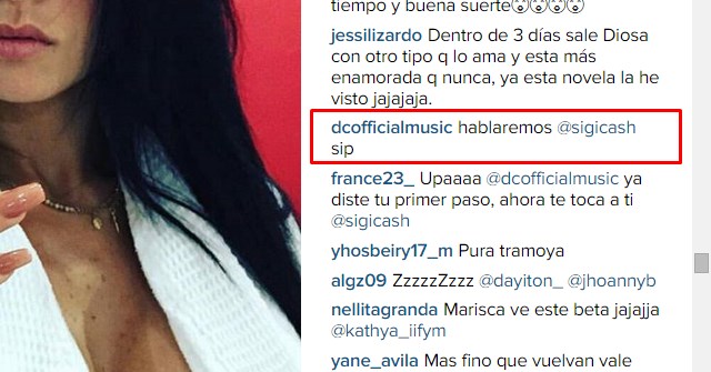 Diosa Canales responde a Sigiloso Instagram dos Diosa Canales responde a Sigiloso dos