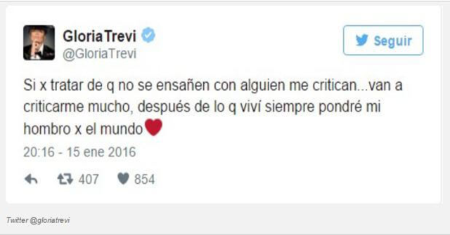 Gloria Trevi responde a Alicia Machado